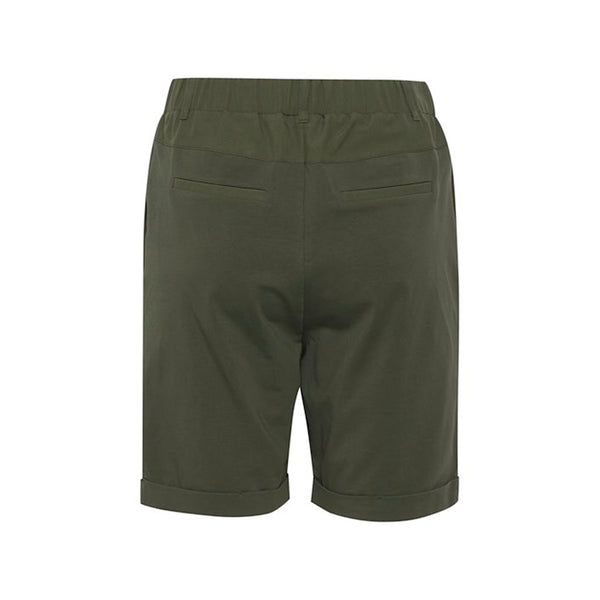 Habit bermuda shorts i mørkegrøn