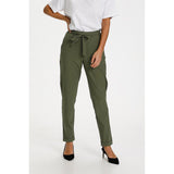 Jillian belt pant grape leaf