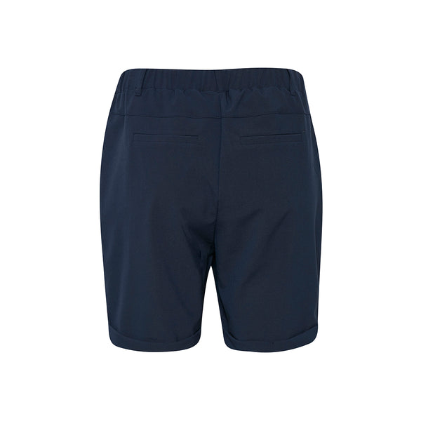 Mørkeblå bermuda habit shorts