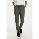 Army grønne jogging bukser med smalle ben