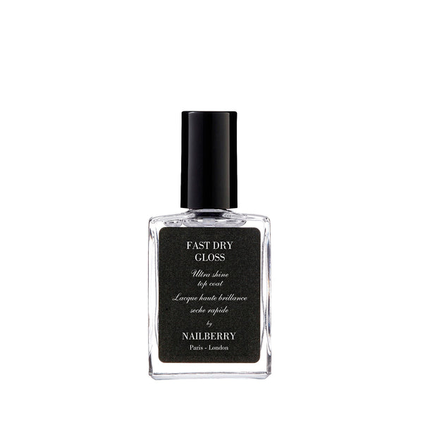 Nailberry fast dry gloss top coat 15 ml