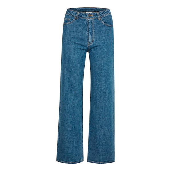 Nico HW flared jeans medium blue denim