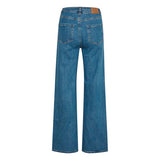 Nico HW flared jeans medium blue denim