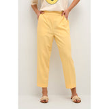 Sakura HW cropped pants pale banana