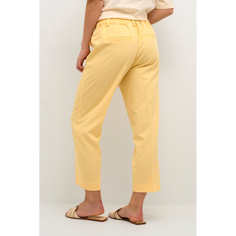 Sakura HW cropped pants pale banana