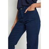 Vicky straight jeans dark blue denim (Levering 3-4 hverdage)